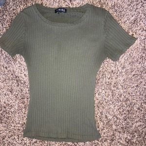 hunter green top
